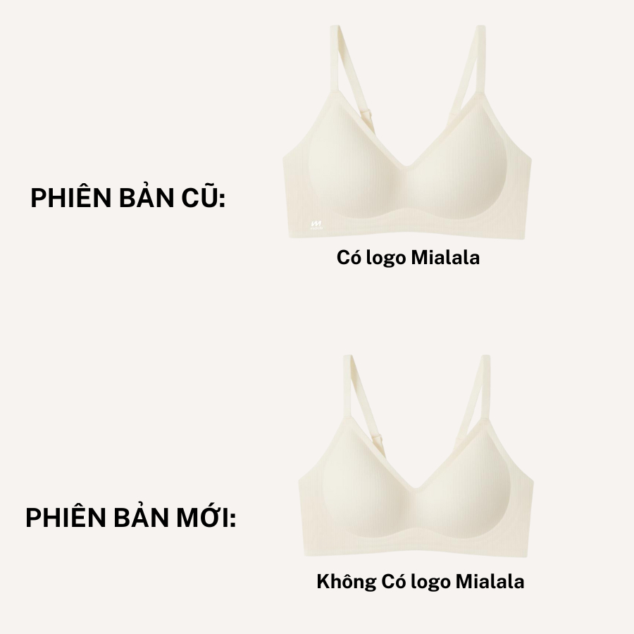 Áo ngực su đúc không gọng Mialala đệm mỏng 0.5cm nâng ngực, tàng hình 3369 FA02113369 | BigBuy360 - bigbuy360.vn