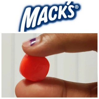 Hộp 2 Nút Bịt Tai Chống Nước, Chống Ồn Mack's Pillow Soft Chất Silicon Mềm Cho Bơi Lội, Ngủ Ngon Nhập Khẩu Mỹ