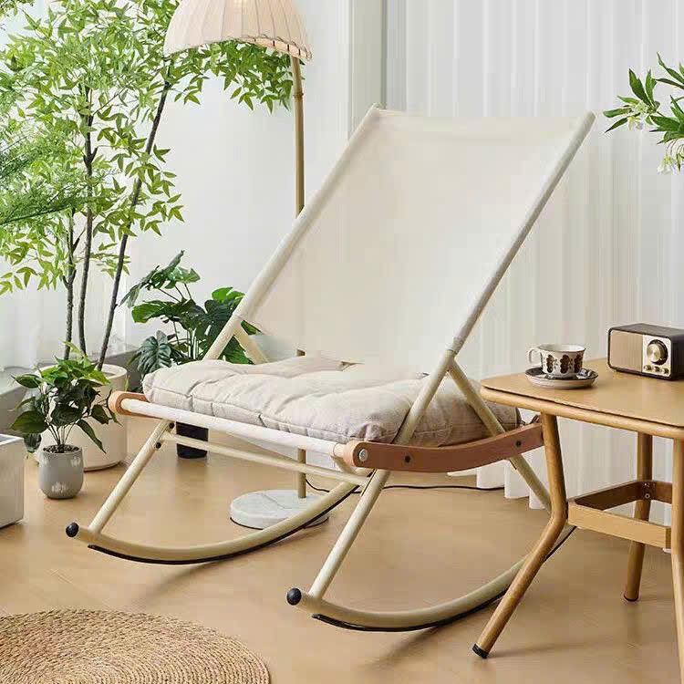 Ghế Bập Bênh Thư Giãn , Ghế Ngồi Ban Công Chill -Đọc Sách, Uống Trà, Decor Ban Công