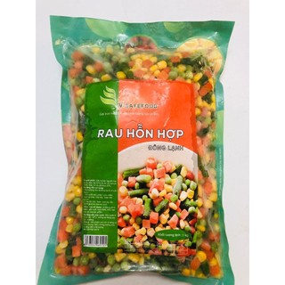 500g Rau Củ Cắt Sẵn (chia từ gói 1kg)