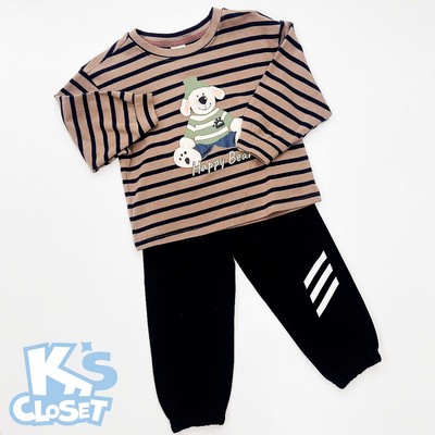 Quần Jogger K'S CLOSET Chất Liệu Cotton Dành Cho Bé Trai Từ 10-55kg (2-14 Tuổi) KT129FOF, E011FIF