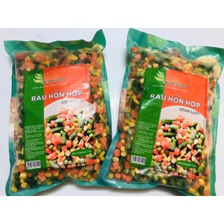 1kg Rau củ cắt sẵn_ngon, tiện lợi_V Safefood