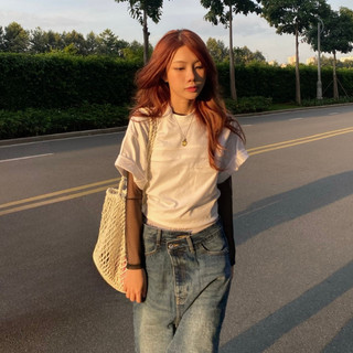 Áo Thun Trơn Có Túi Mổ Tay Ngắn Basic Unisex LIDER ORIGINAL BOXY TEE