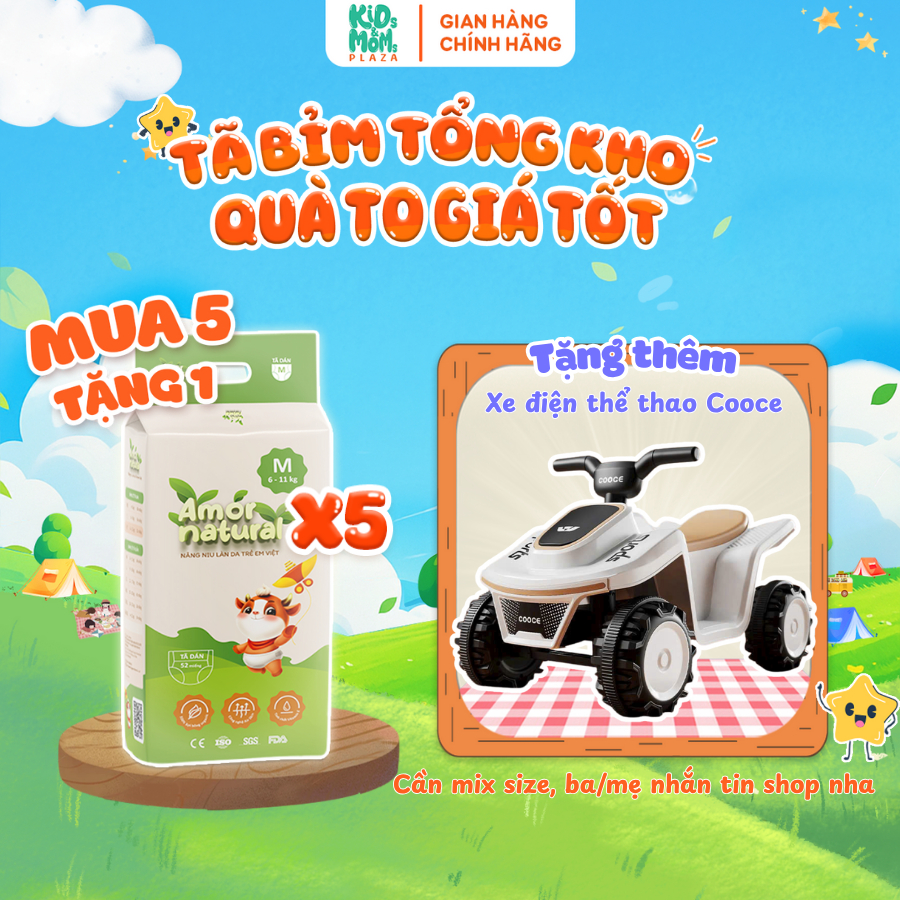 Gợi ý các combo bỉm tặng ô tô điện thoại iphone siêu hấp dẫn cho bé yêu