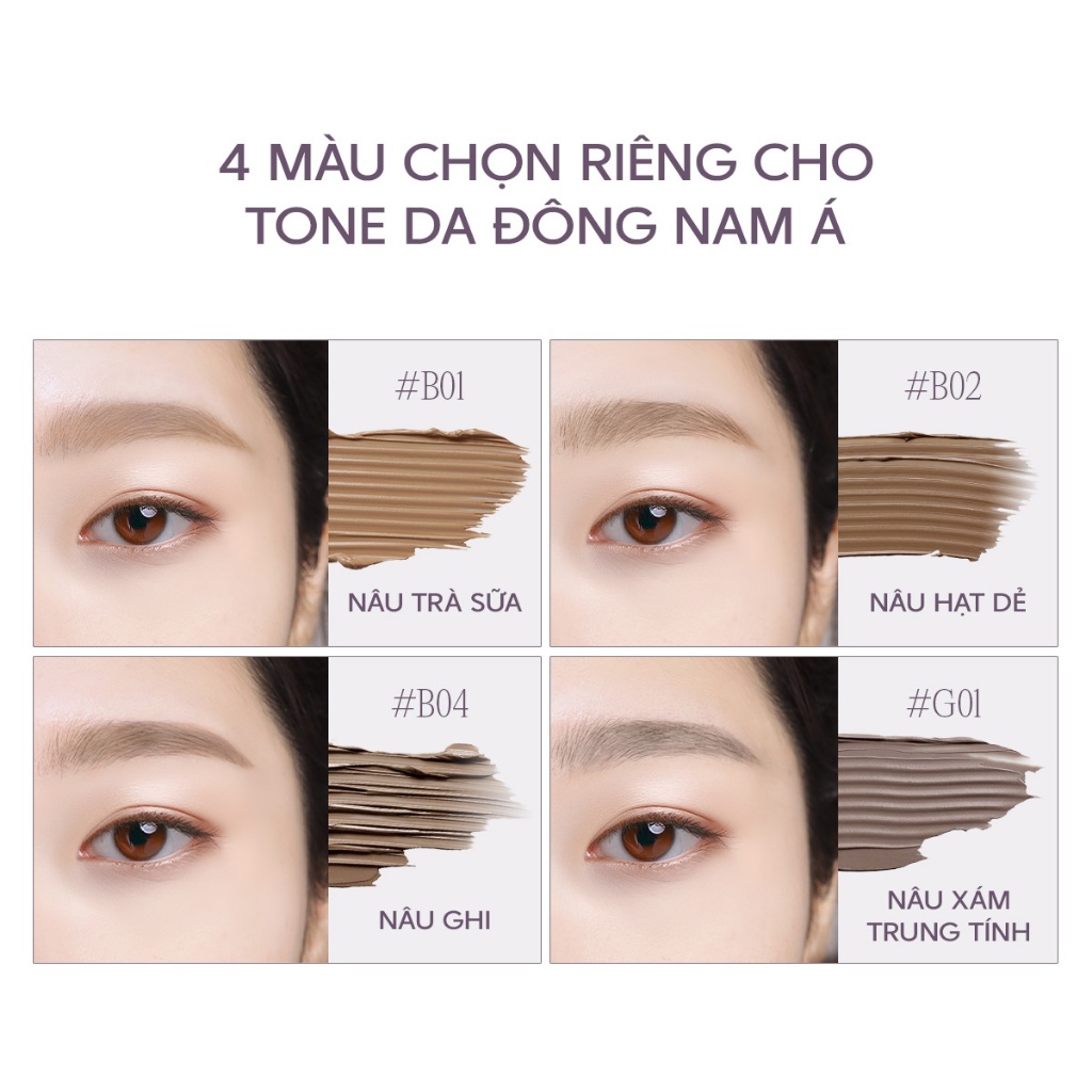 Mascara Lông Mày Siêu Mảnh mude Inspire Skinny Browcara (3.2g) | BigBuy360 - bigbuy360.vn