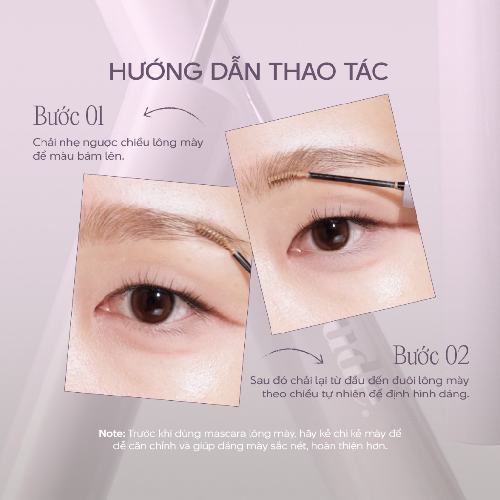 Mascara Lông Mày Siêu Mảnh mude Inspire Skinny Browcara (3.2g) | BigBuy360 - bigbuy360.vn