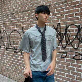 Áo Thun Trơn Có Túi Mổ Tay Ngắn Basic Unisex LIDER ORIGINAL BOXY TEE