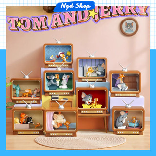   1 set 8 box  Blindbox Tom And Jerry Classic Moments Series 2 Chính Hãng 52Toys Nguyên Seal Full box 