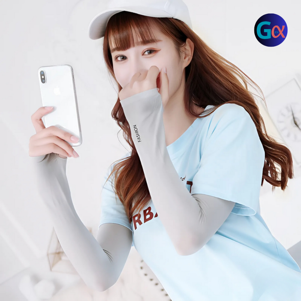 COMBO 5 Ống tay chống nắng Fashion UPF50+ Fashion vải thun lạnh, co giãn, thoát mồ hôi tốt