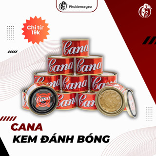 Kem Đánh Bóng Xóa Vết Trầy Xước Sơn Ô tô - Xe Máy Cana Car Cream 100g - 220g hàng xịn