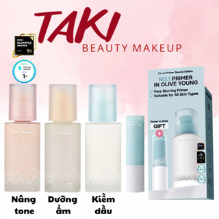  Kem Lót Dưỡng Ẩm Da Code Glokolor 30ml   Hồng  Vàng  Xanh Dương  Thỏi Code 4g   