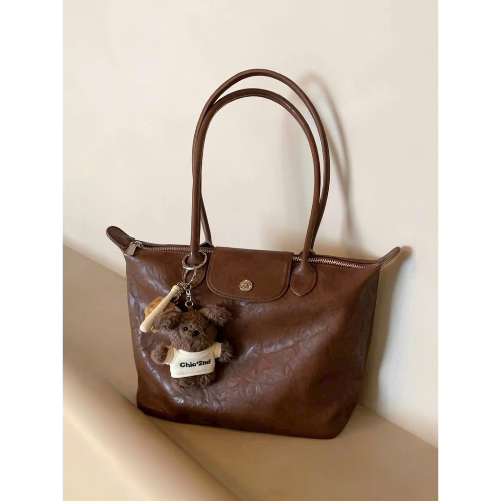 Túi CHIO dáng Tote Bigsize 28cm x 25c Nâu Cổ điển cực xinh
