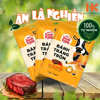  Combo 10 gói Bánh tráng trộn Miss 23g vị sa tế bò 