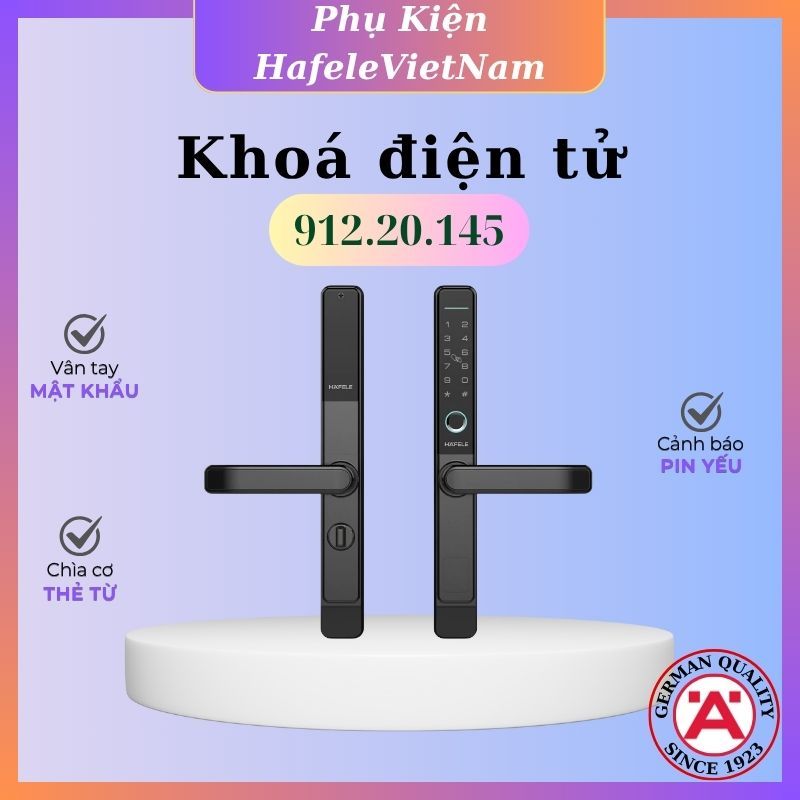 Khóa Điện Tử Cửa Nhôm DL6600 Hafele 912.20.145