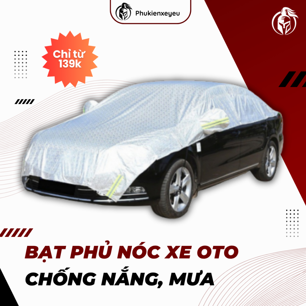 Bạt phủ nóc xe ô tô chống nóng, chống xước, chống mưa