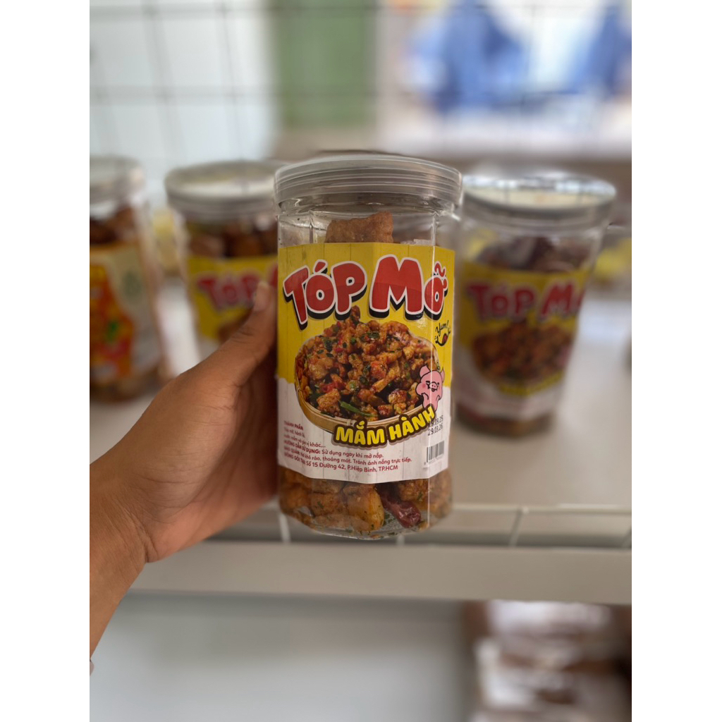 Tốp mỡ mắm hành