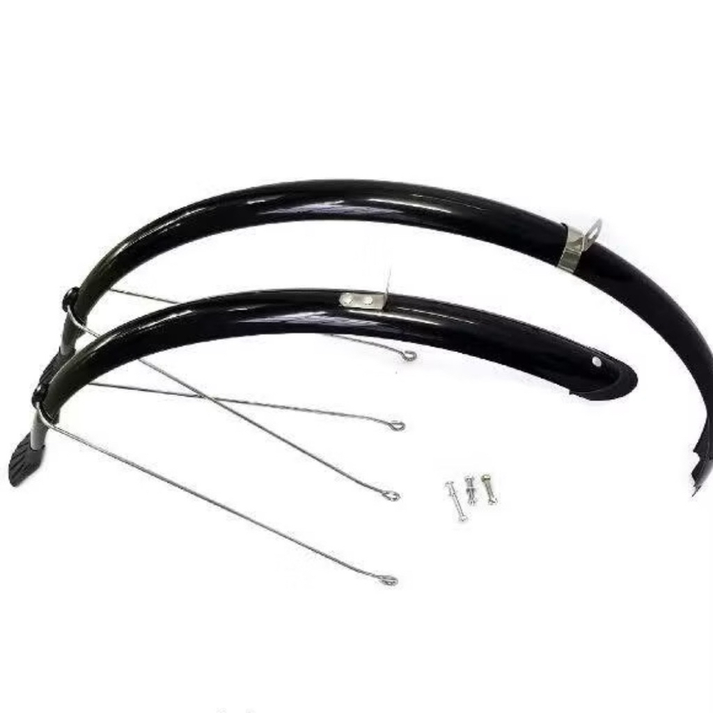 Bộ Dè Vè Chắn bùn xe đạp thể thao bánh 700C chất liệu nhựa PVC dẽo bền