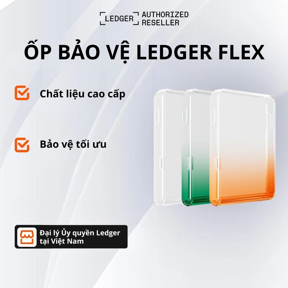 Ốp silicone bảo vệ Ledger Flex