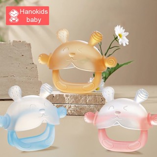 Đồ Chơi Gặm Nướu Cho Bé Hanokids Silicone Cao Cấp Siêu Mềm Nhiều Hình Dáng Màu Sắc Giảm Ngứa Nướu Hiệu Quả