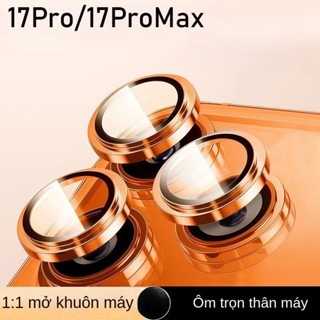 Kính Cường Lực Bảo Vệ Camera iPhone 17 Pro / 17 Pro Max – Miếng Dán Camera Sau Chống Rơi Vỡ, Chống Trầy Xước (Bộ 3 măt)