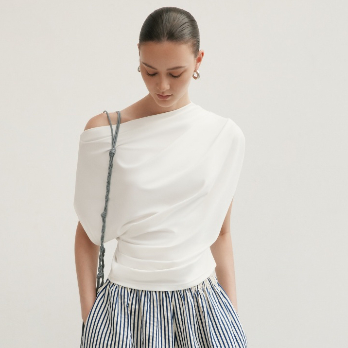 Nosbyn - Áo Trễ Vai Nữ Chất Liệu Thun - Nora Top