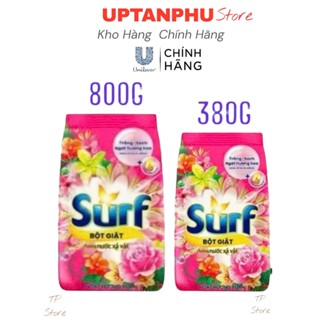  Bột giặt Surf Hương nước xả gói 380g và 800g 