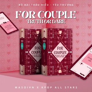  Bộ Bài Cặp Đôi FOR COUPLE THE KAS Nói hay Làm Truth Or Dare - BoardGame Thú Vị 