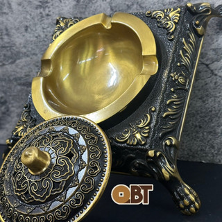 Gạt tàn bằng đồng trang trí phong thuỷ