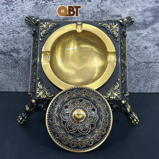 Gạt tàn bằng đồng trang trí phong thuỷ