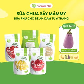  Sữa chua sấy vị tổ yến Mămmy viên tròn chống hóc cho bé từ 6 tháng tuổi - 20 gram 