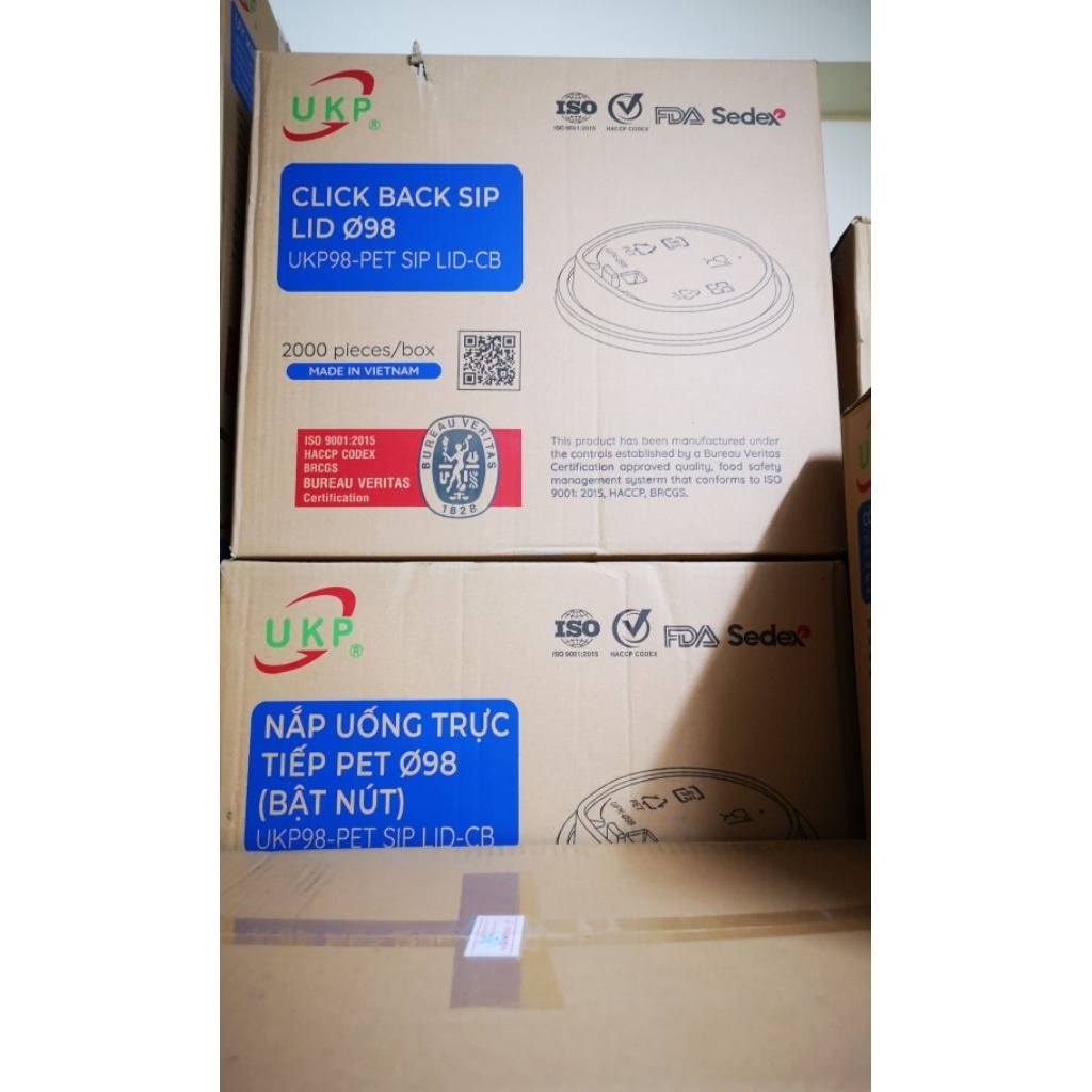Thùng Nắp uống trực tiếp PET SIP UKP (loại dày)