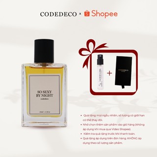  Tinh dầu nước hoa CODEDECO So Sexy By Night 50ml 