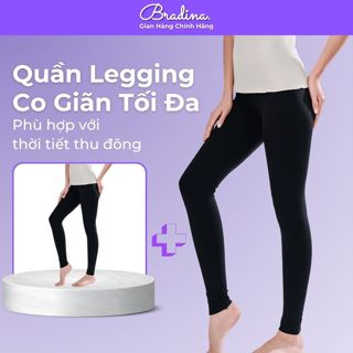   VBradina  COMBO 2 Quần legging cạp cao gen bụng nhẹ tập gym yoga định hình nâng mông QLG1 