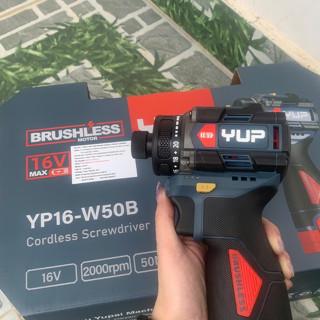  Máy chuyên vít trượt dùng pin YUPAI YP16 W50B  3 cấp chỉnh lực  