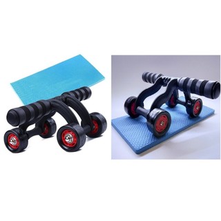 Con lăn tập bụng 4 bánh cao cấp