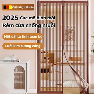  Rèm Cửa Lưới Chống Muỗi Côn Trùng cửa chính Nam Châm Tự Dính không khoan đục - Rèm lưới chống muỗi tự động 