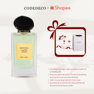  Tinh dầu nước hoa unisex CODEDECO Matcha Latte 50ml 