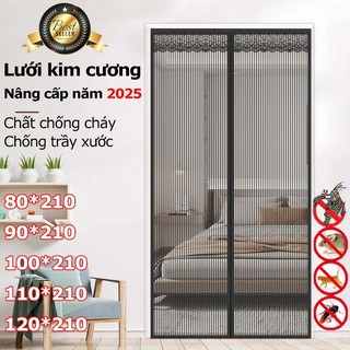  Rèm cửa từ tính Cửa lưới 100x210CM Chống muỗi Côn trùng Ruồi Bug Rèm cửa đóng tự động,Lắp đặt không cần đục lỗ 