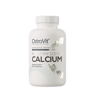  OstroVit Vitamin D3 K2 Calcium | Hỗ trợ xương chắc khỏe – Hấp thu canxi tối ưu | 90 viên | Hàng chính hãng Whey Tốt 