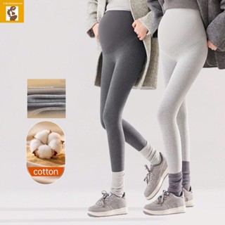  Quần legging bầu đa năng cạp cao nâng đỡ bụng không nới chun chất liệu cotton cashmere mềm thoáng cho mẹ bầu 