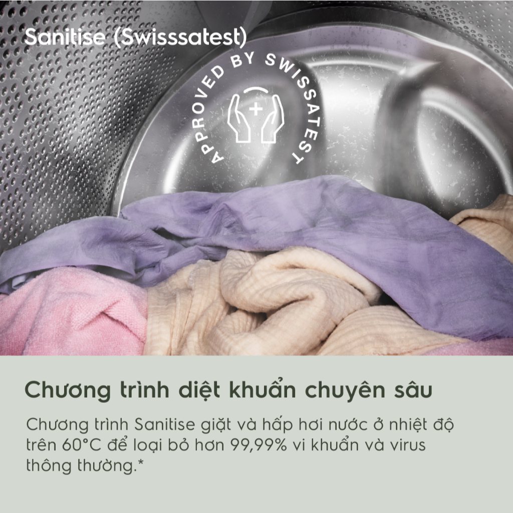 Free giao lắp - Máy giặt cửa ngang 9KG Electrolux S500 EWF9023P5WC - giặt đẩy tải 45 phút, UltraMix, EcoInverter | BigBuy360 - bigbuy360.vn