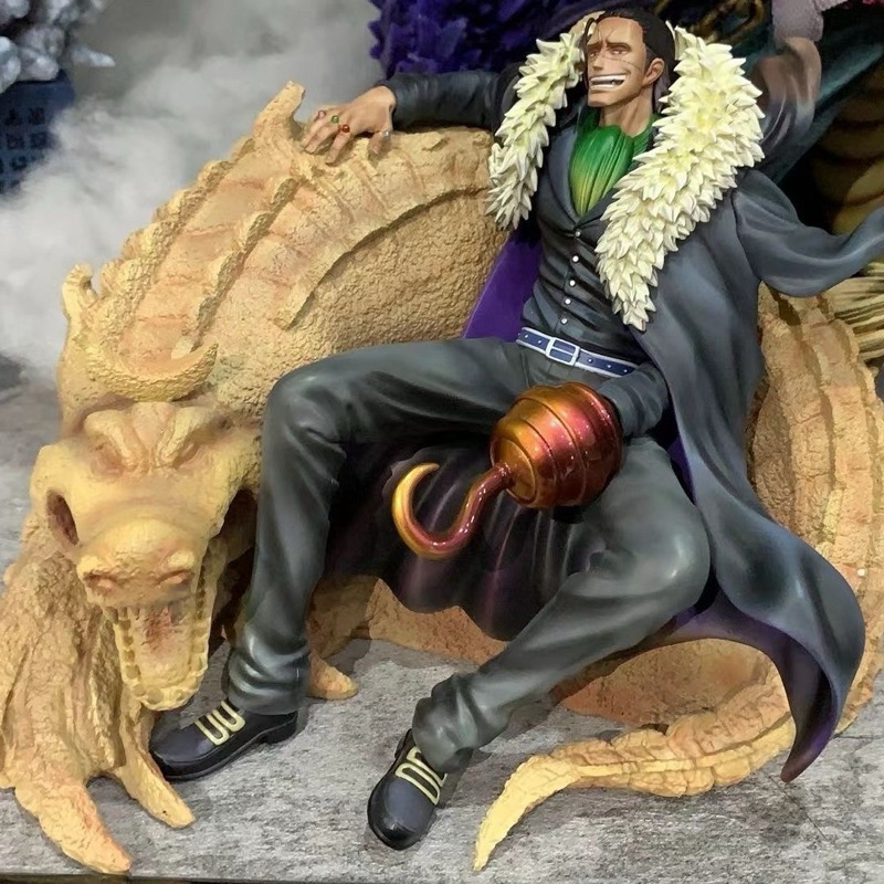•Figure One Piece Crocodile – Mô Hình Trang Trí, Sưu Tầm Anime