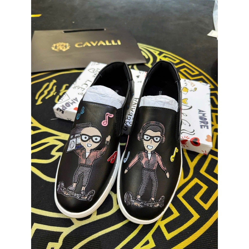 Giày Lười Cói Slipon DG