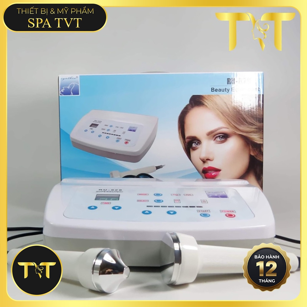 [BH 12 THÁNG]MÁY SIÊU ÂM RU 628 HÚT CHÌ , ĐẨY TINH CHẤT ĐIỆN DI MẶT