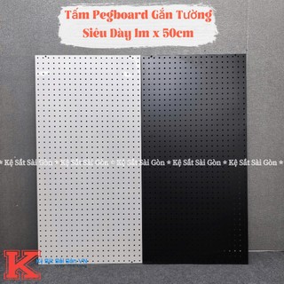  🌼 HÀNG SIÊU DÀY🌼 Tấm Pegboard Tôn Lỗ Treo Phụ Kiện Đồ Nghề – Bảng Treo Tường Decor & Trưng Bày 