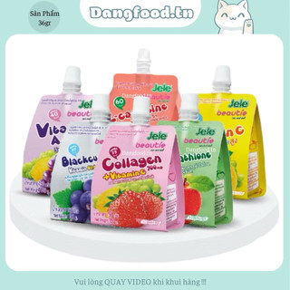  Nước Ép Thạch Trái Cây Đẹp Da Giữ Dáng JELE 150gr - Bổ Sung Collagen 