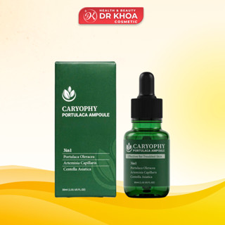  Tinh Chất Serum Caryophy Giảm Mụn Mờ Thâm Mụn Caryophy Portulaca Ampoule 30ml 