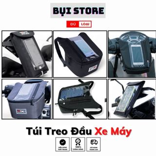 Túi Treo Đầu Xe Máy Để Điện Thoại, Ngăn Chứa Đồ Tiện Dụng, Có Cảm Ứng, Chống Nước Tuyệt Đối