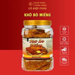  Khô Bò Miếng Mềm Khô Bò Que Khô Bò Xé Sợi Thượng Hạng - Hũ 200 250 500Gram  Đầy Đủ Hồ Sơ Công Bố & Kiểm Nghiệm SP  