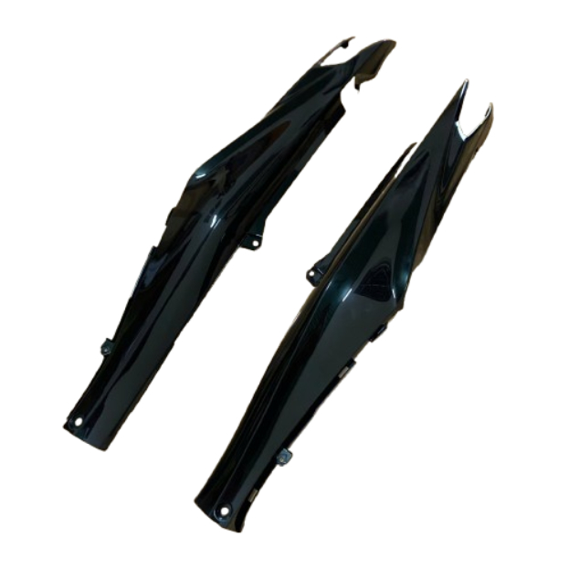 ( 1 ĐÔI ) Ốp sườn Sau bên Trái ,Phải lắp cho xe Jupiter 31C - Jupiter đời 2011 màu Đen